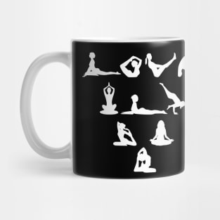 yoga desing Mug